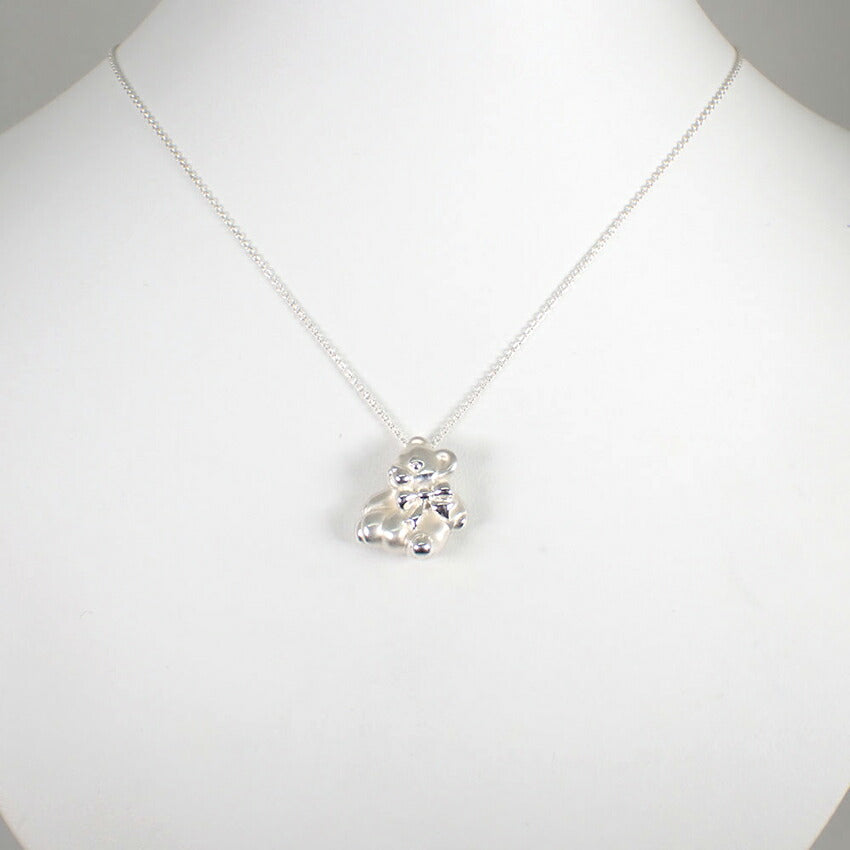 【中古】TIFFANY/ティファニー 925 ベア ペンダント/ネックレス/j188-10