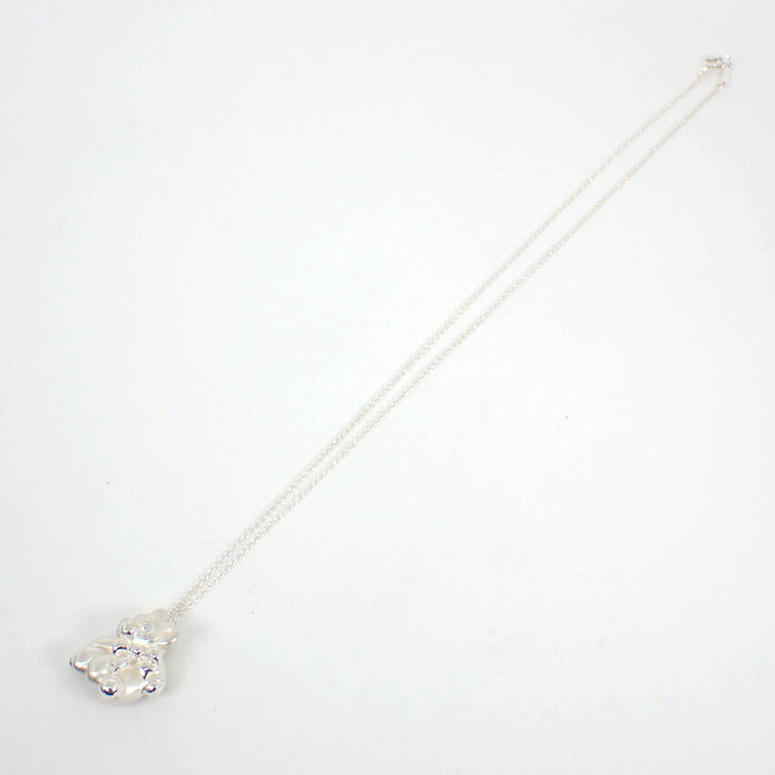 【中古】TIFFANY/ティファニー 925 ベア ペンダント/ネックレス/j188-10