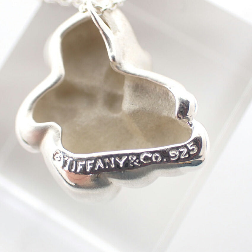 【中古】TIFFANY/ティファニー 925 ベア ペンダント/ネックレス/j188-10