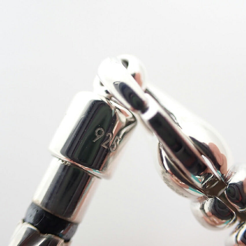 【中古】TIFFANY/ティファニー 925 アズテック ジグザグ ヘマタイト ブレスレット/j188-3