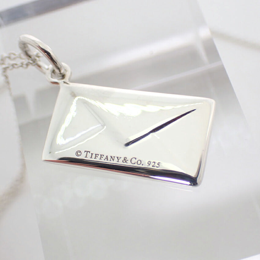 【中古】TIFFANY/ティファニー 925 ニューヨーク ダイヤ1pc レター プレート ペンダント/ネックレス/j188-4