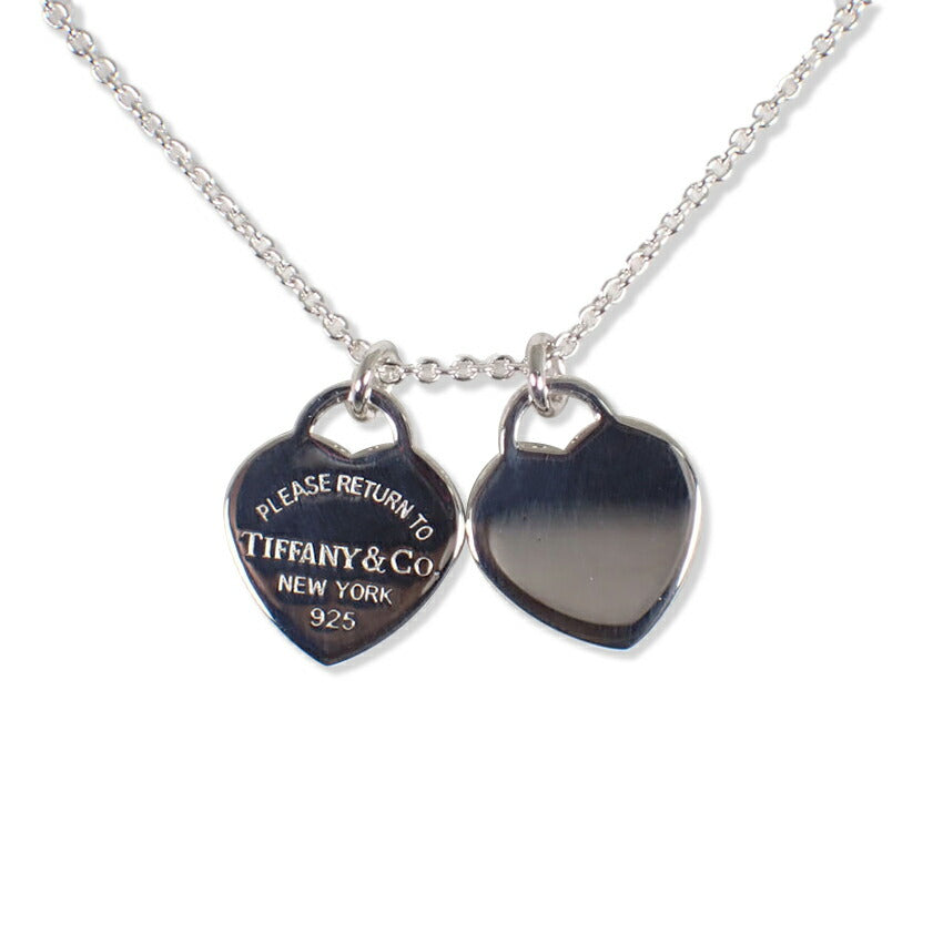 【中古】TIFFANY/ティファニー 925 リターントゥティファニー ダブルハートタグ ペンダント/j188-7