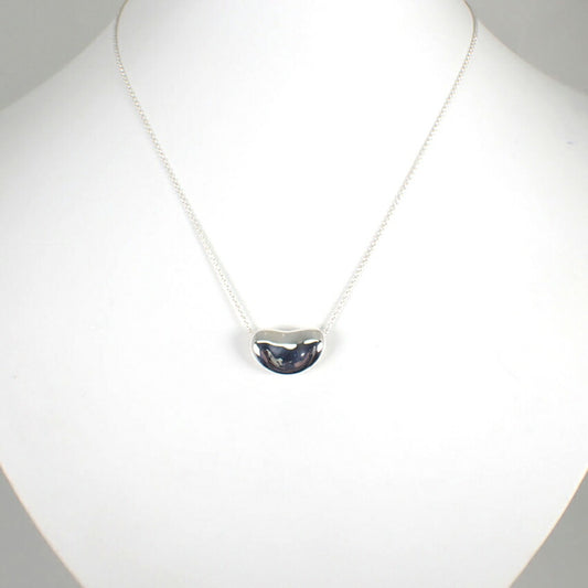 【中古】TIFFANY/ティファニー 925 ビーン ペンダント/ネックレス/j188-8