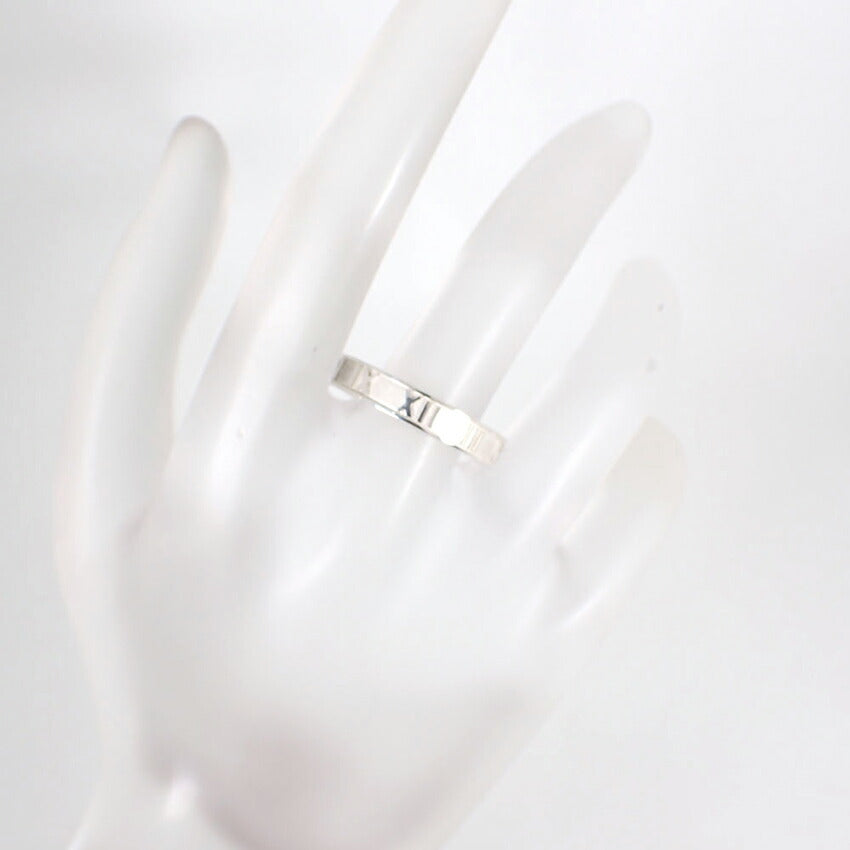 【中古】TIFFANY/ティファニー/925/アトラス/ナロー/リング /16号/j188-9