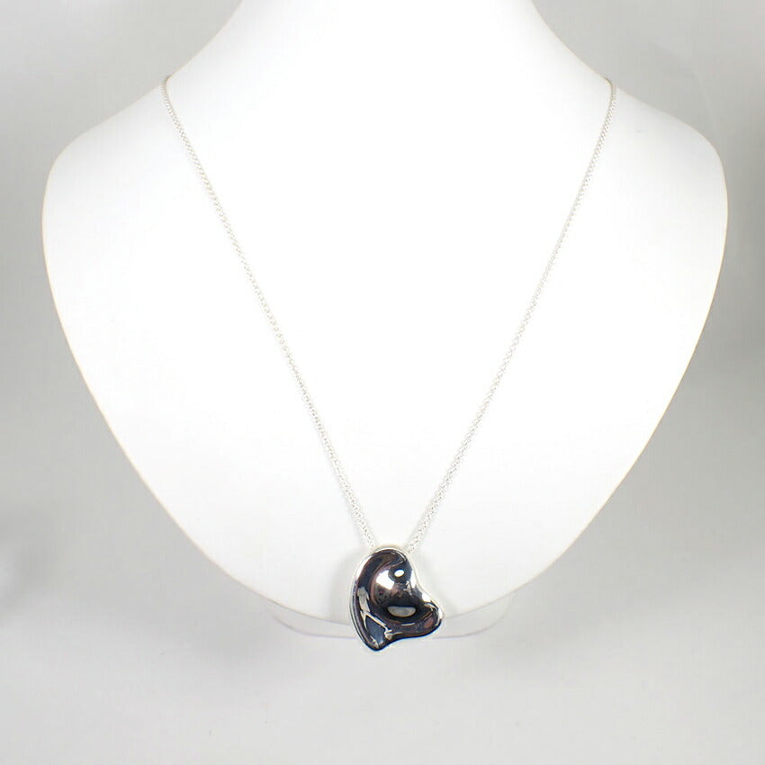 【中古】TIFFANY/ティファニー 925 フルハート ペンダント/ネックレス/j189-1
