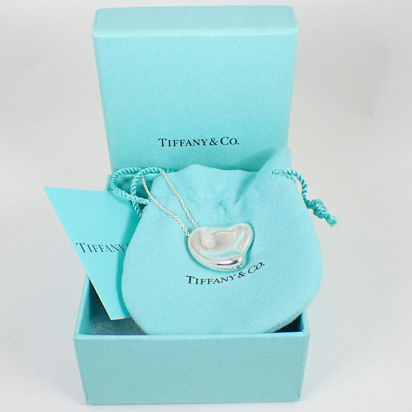 【中古】TIFFANY/ティファニー 925 フルハート ペンダント/ネックレス/j189-1