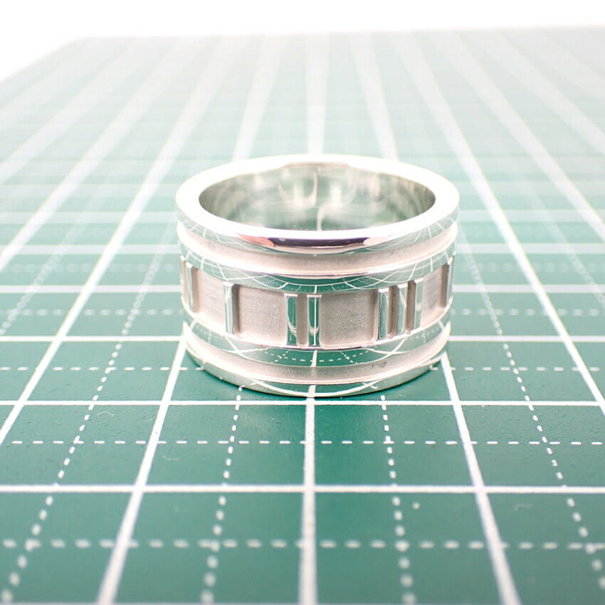 【中古】TIFFANY/ティファニー/925/アトラス/ワイド/リング /13.5号/j189-2