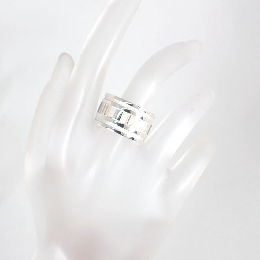 【中古】TIFFANY/ティファニー/925/アトラス/ワイド/リング /13.5号/j189-2