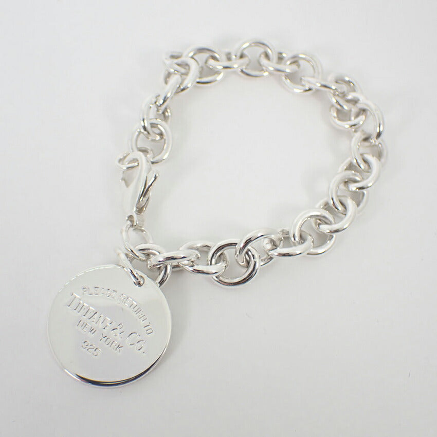 【中古】TIFFANY/ティファニー 925 リターントゥティファニー タグ ブレスレット/j189-3