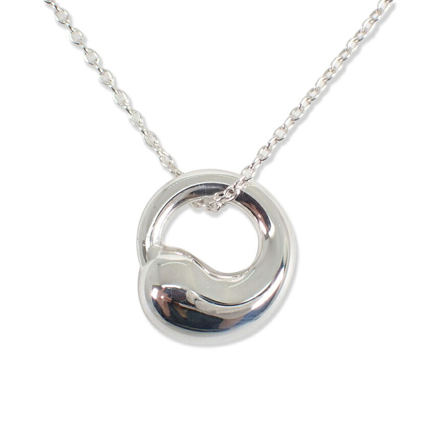 【中古】TIFFANY/ティファニー 925 エターナルサークル ペンダント/ネックレス/j189-7