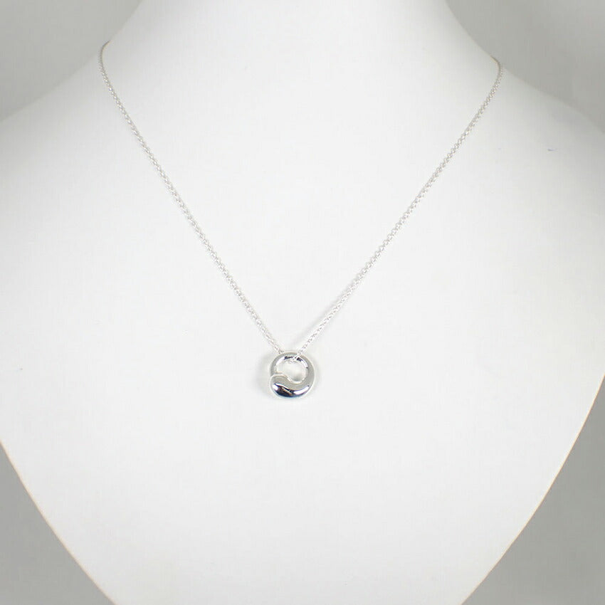 【中古】TIFFANY/ティファニー 925 エターナルサークル ペンダント/ネックレス/j189-7
