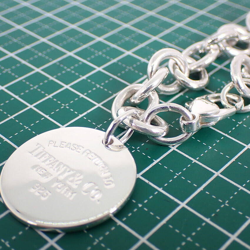 【中古】TIFFANY/ティファニー 925 リターントゥティファニー タグ ブレスレット/j190-2