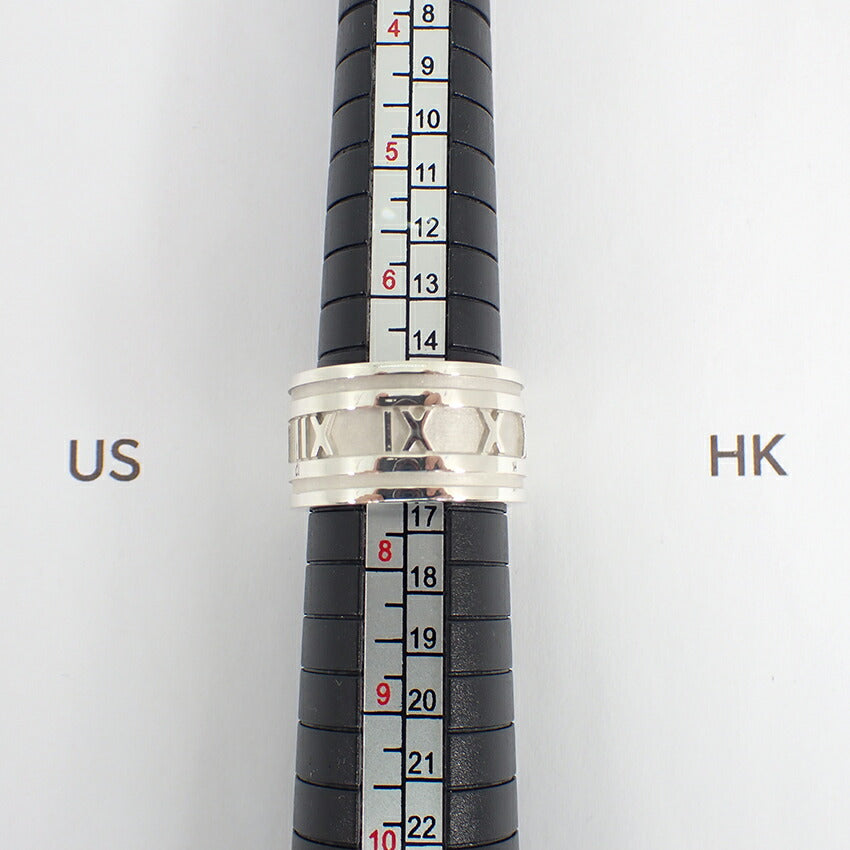 【中古】TIFFANY/ティファニー/925/アトラス/ワイド/リング /15号/j190-3