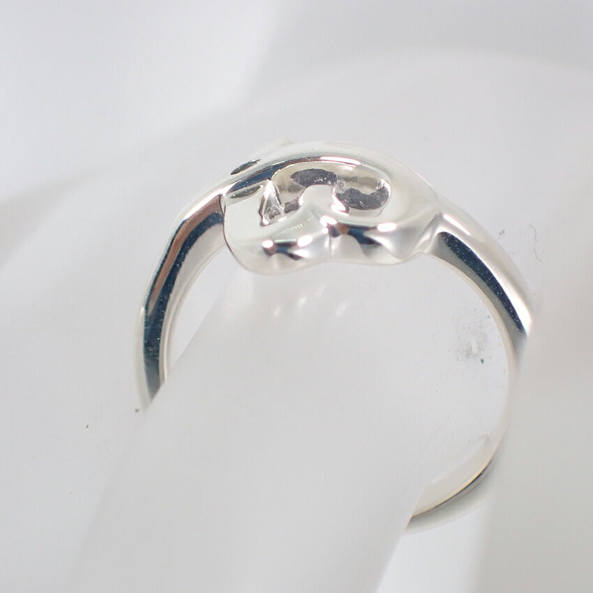 【中古】TIFFANY/ティファニー 925 ダイヤ/1pc ラビングハート リング /12.5号/j190-4