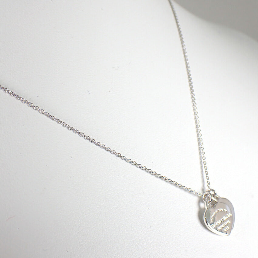【中古】TIFFANY/ティファニー 925/リターントゥ ダブルハートタグ ネックレス/j190-5
