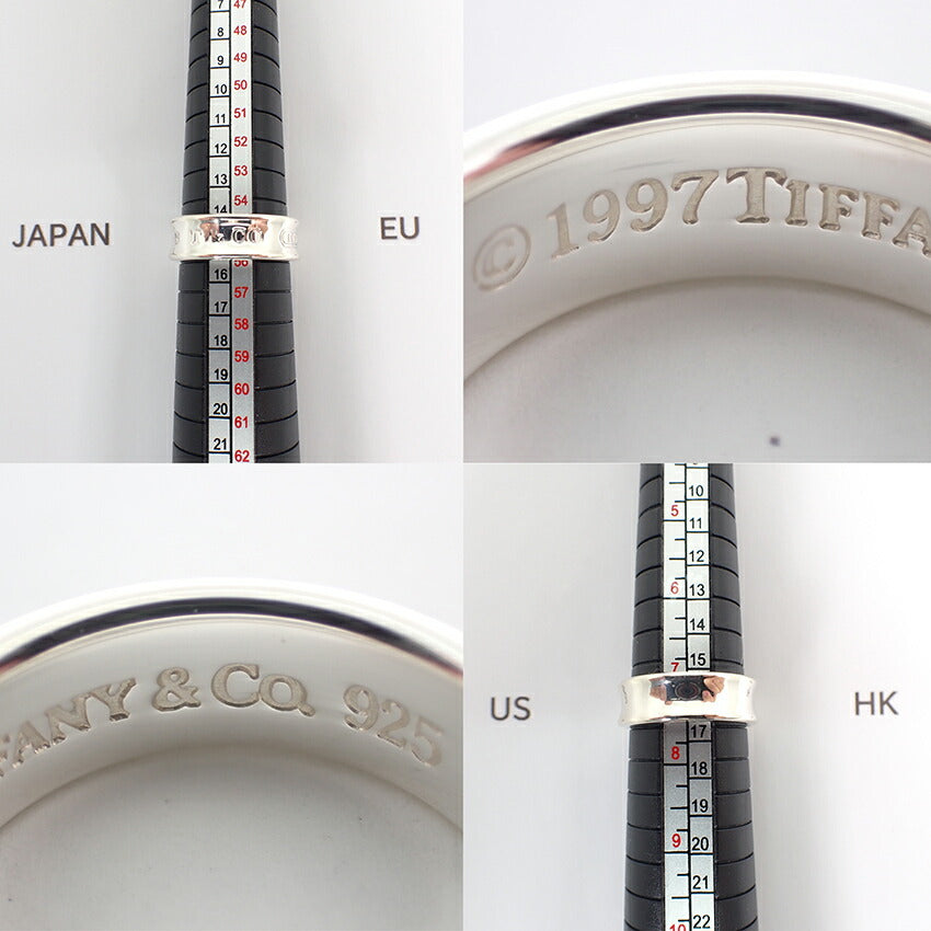 【中古】TIFFANY/ティファニー 925 1837 リング /15号/j191-3