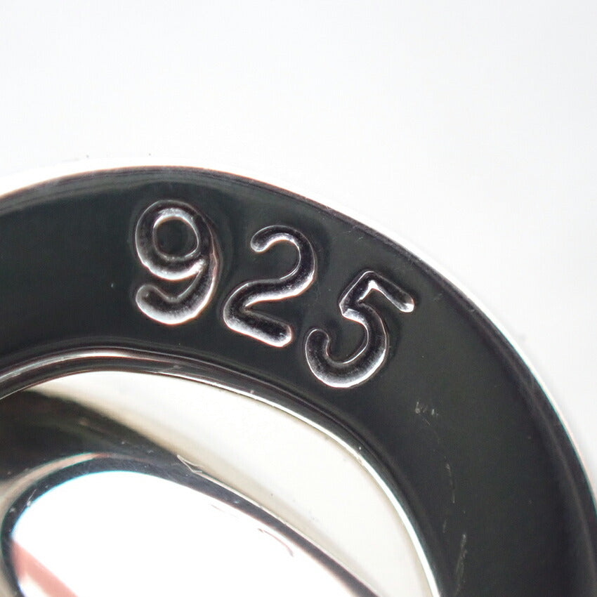 【中古】TIFFANY/ティファニー 925 リターントゥティファニー オーバルタグ キーリング/j191-7