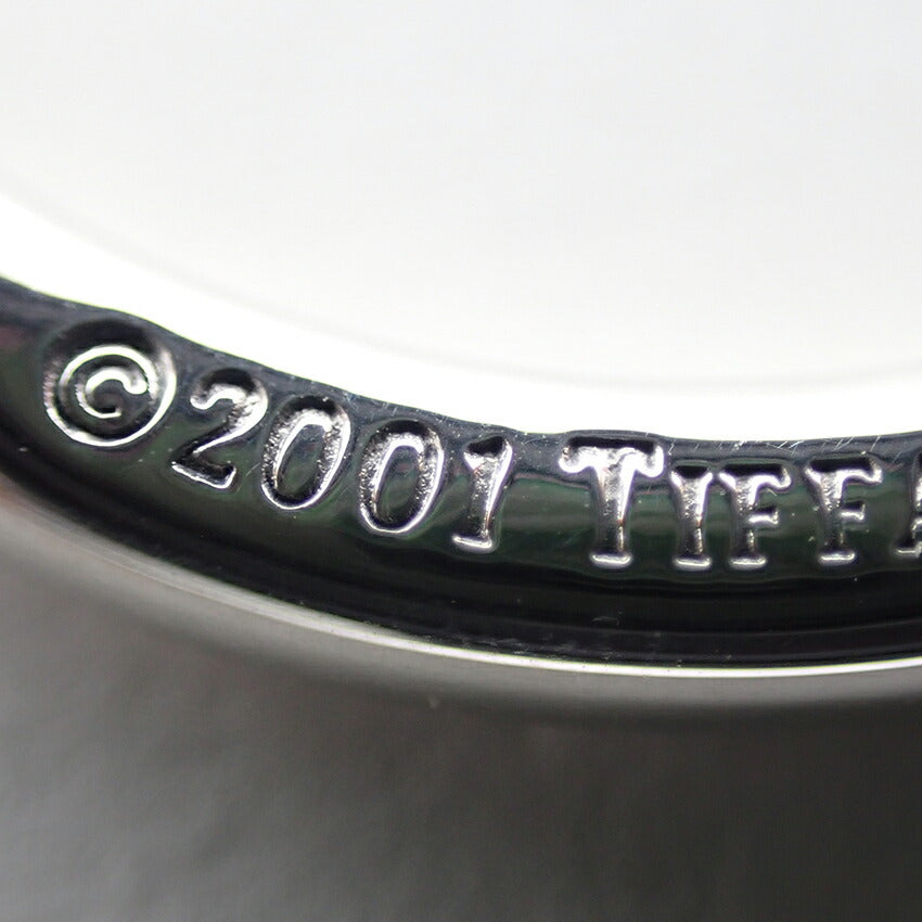 【中古】TIFFANY/ティファニー 925 リターントゥティファニー オーバルタグ キーリング/j191-7