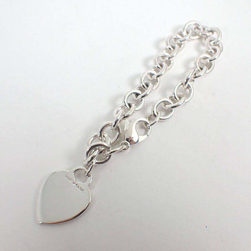 【中古】TIFFANY/ティファニー 925 リターントゥティファニー ハートタグ ブレスレット/j191-8