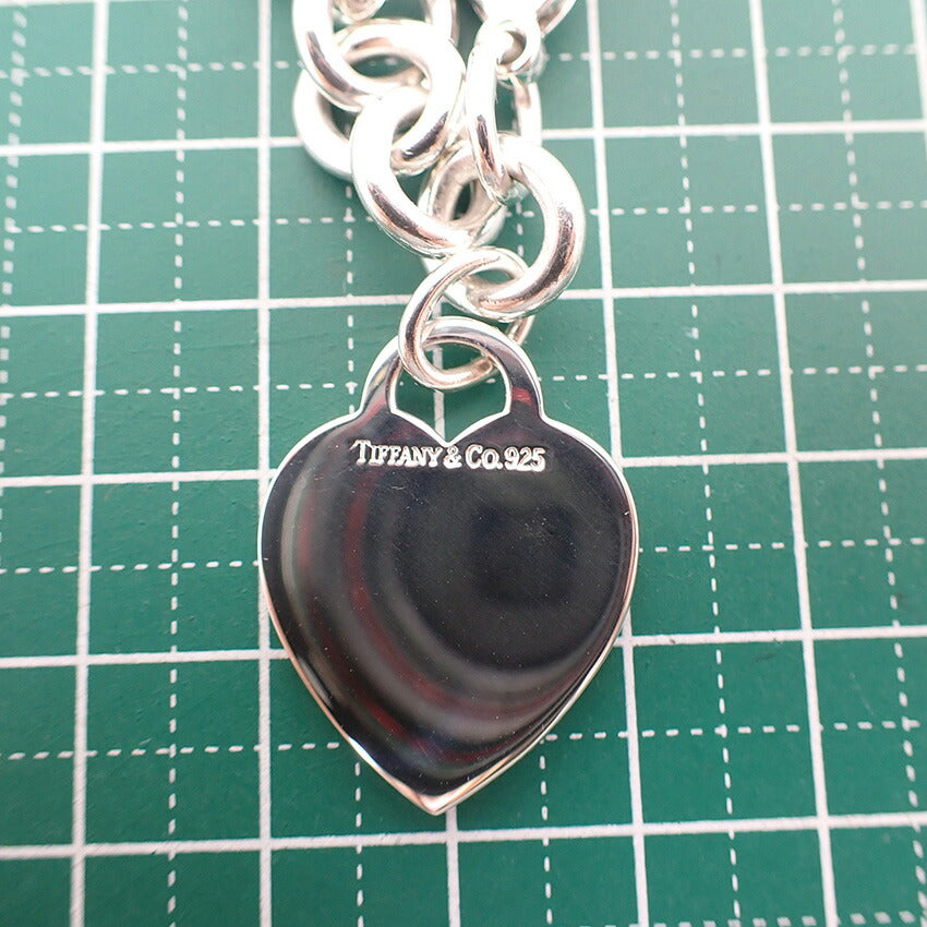【中古】TIFFANY/ティファニー 925 リターントゥティファニー ハートタグ ブレスレット/j191-8