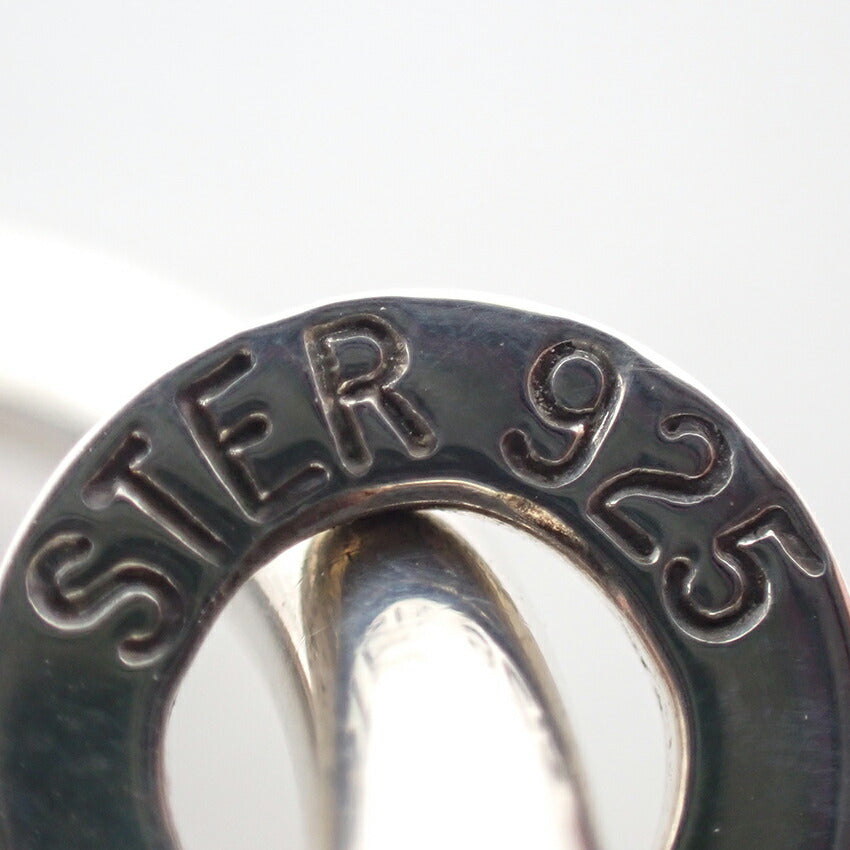 【中古】TIFFANY/ティファニー 925 リターントゥティファニー オーバルタグ キーリング/j192-10