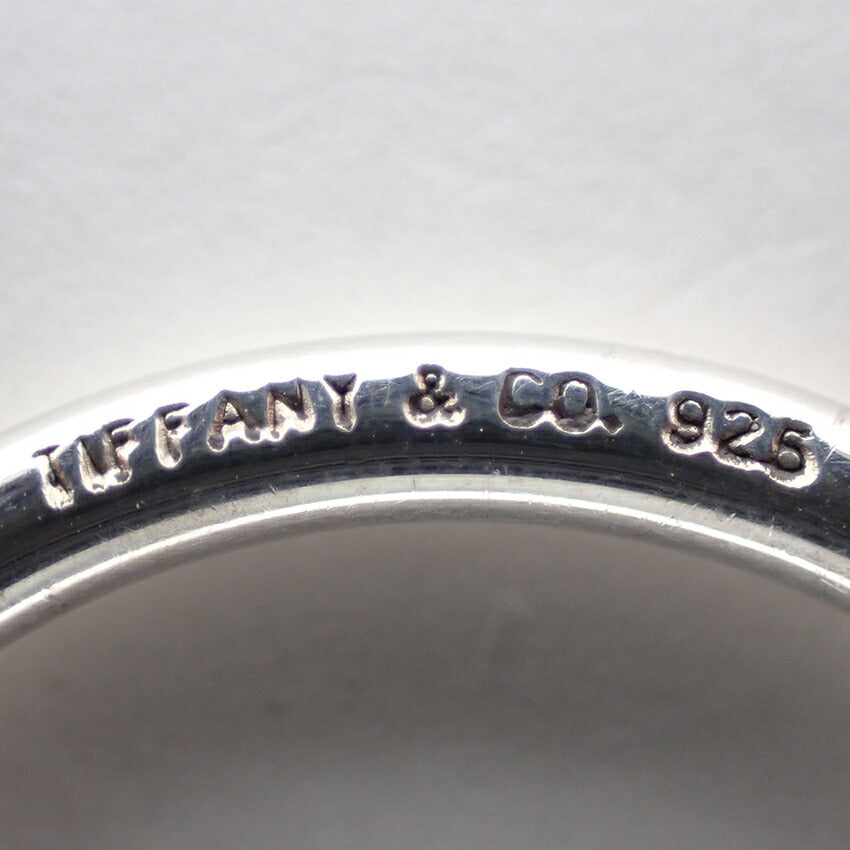 【中古】TIFFANY/ティファニー 925 リターントゥティファニー オーバルタグ キーリング/j192-10