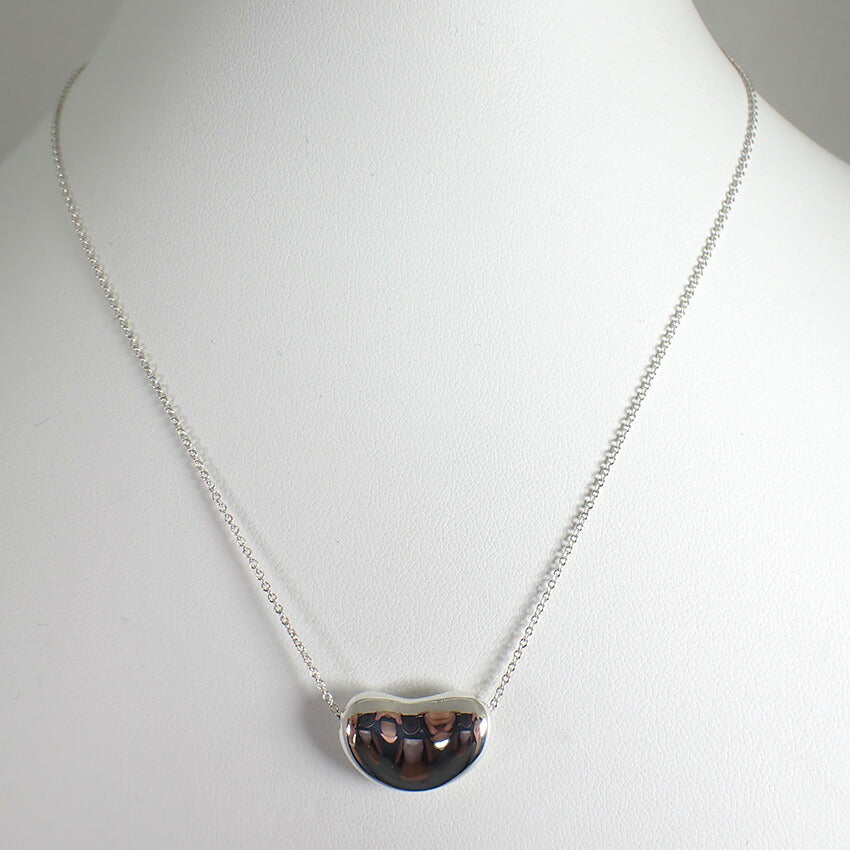 【中古】TIFFANY/ティファニー 925 ビーン ペンダント/ネックレス/j192-3