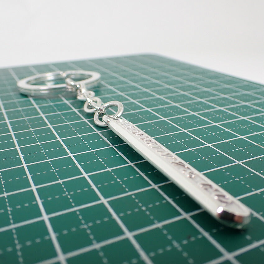 【中古】TIFFANY/ティファニー 925 ロゴ バー キーリング/j192-4