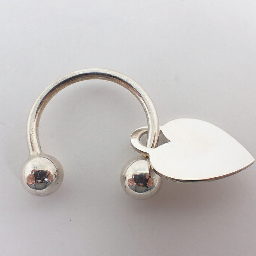 【中古】TIFFANY/ティファニー 925 リターントゥティファニー ハートタグ キーリング/j193-6