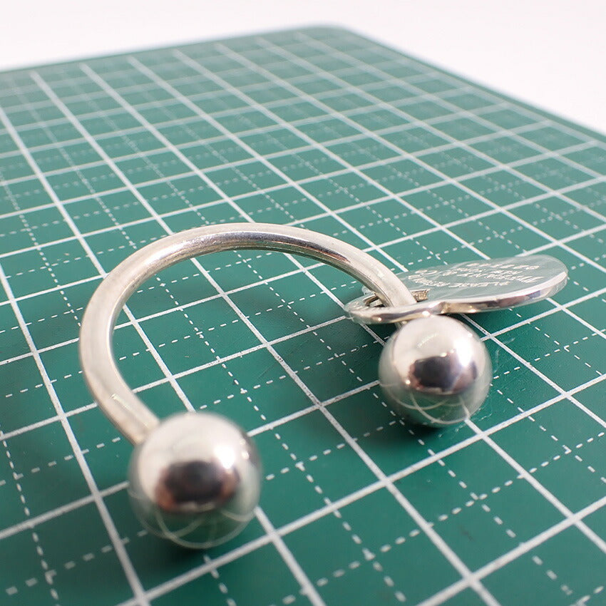 【中古】TIFFANY/ティファニー 925 リターントゥティファニー ハートタグ キーリング/j193-6