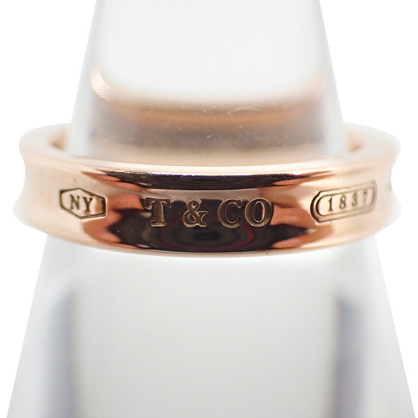 【中古】TIFFANY/ティファニー メタル 1837 ナロー リング /10号/j193-7