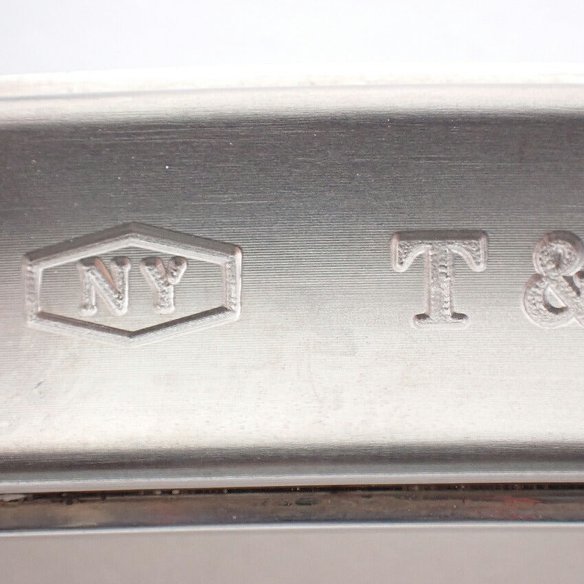 【中古】TIFFANY/ティファニー 925/チタン 1837 バー ペンダント/ネックレス/j193-8