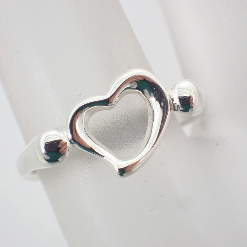【中古】TIFFANY/ティファニー/925/オープンハート/リング/11号/j194-3