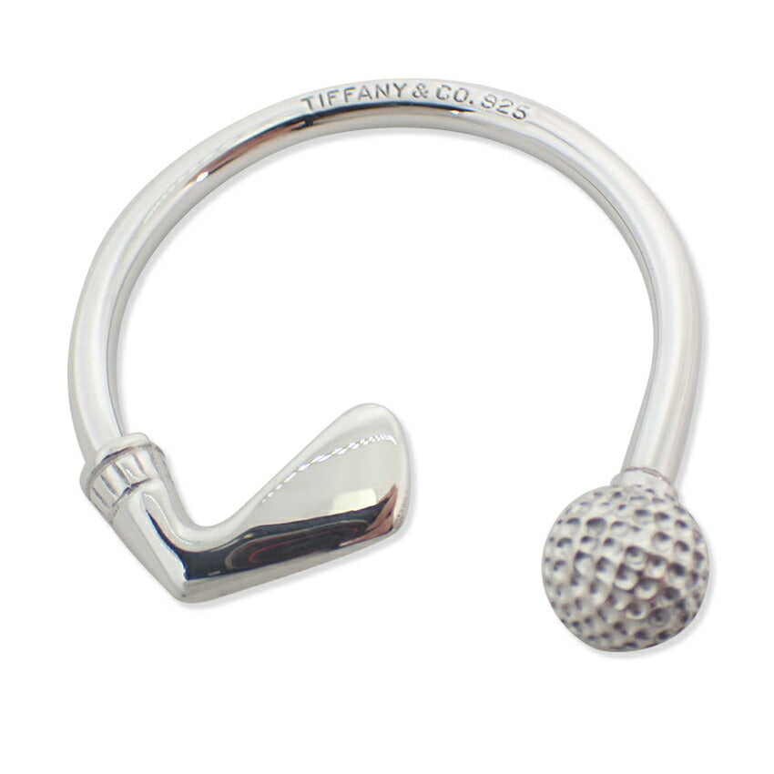 【中古】TIFFANY/ティファニー/925/ゴルフ/キーリング/j194-6
