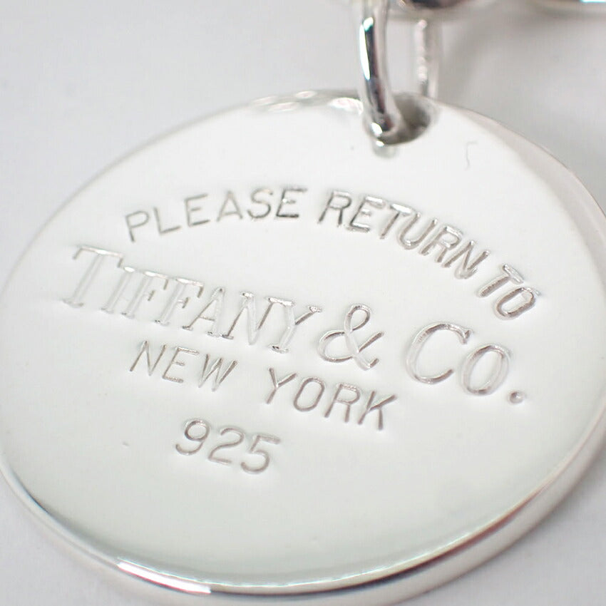 【中古】TIFFANY/ティファニー/925/リターントゥラウンドタグ/ブレスレット/j194-7