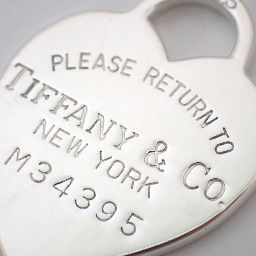【中古】TIFFANY/ティファニー/925//ハートタグ/ペンダント/トップ/j194-8