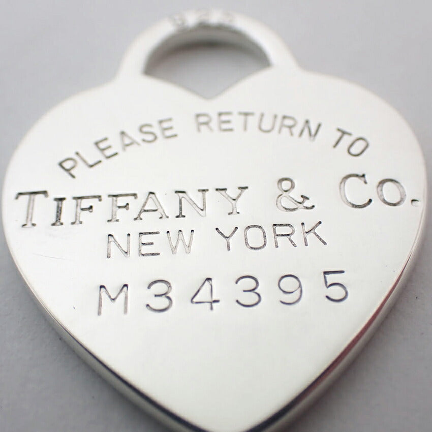 【中古】TIFFANY/ティファニー/925//ハートタグ/ペンダント/トップ/j194-8