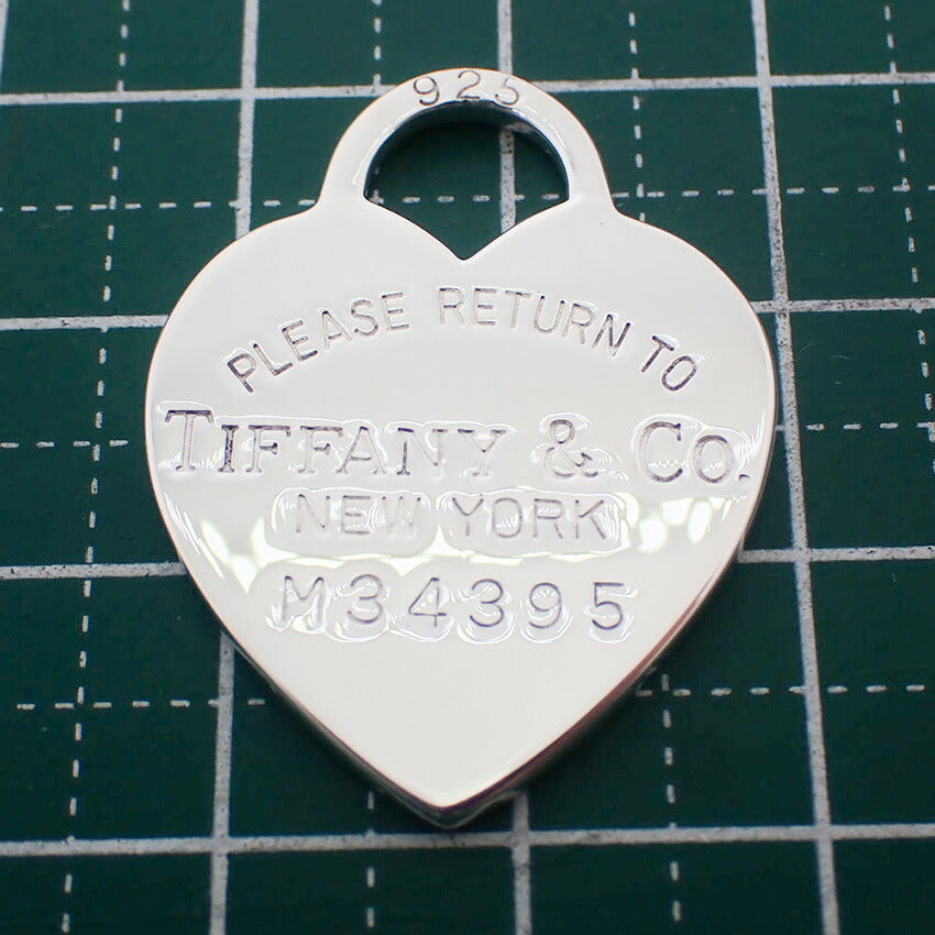 【中古】TIFFANY/ティファニー/925//ハートタグ/ペンダント/トップ/j194-8