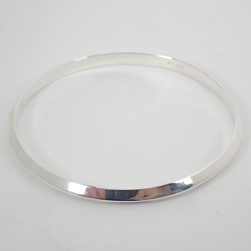 【中古】TIFFANY/ティファニー ナイフエッジ バングル/ブレスレット/j195-3