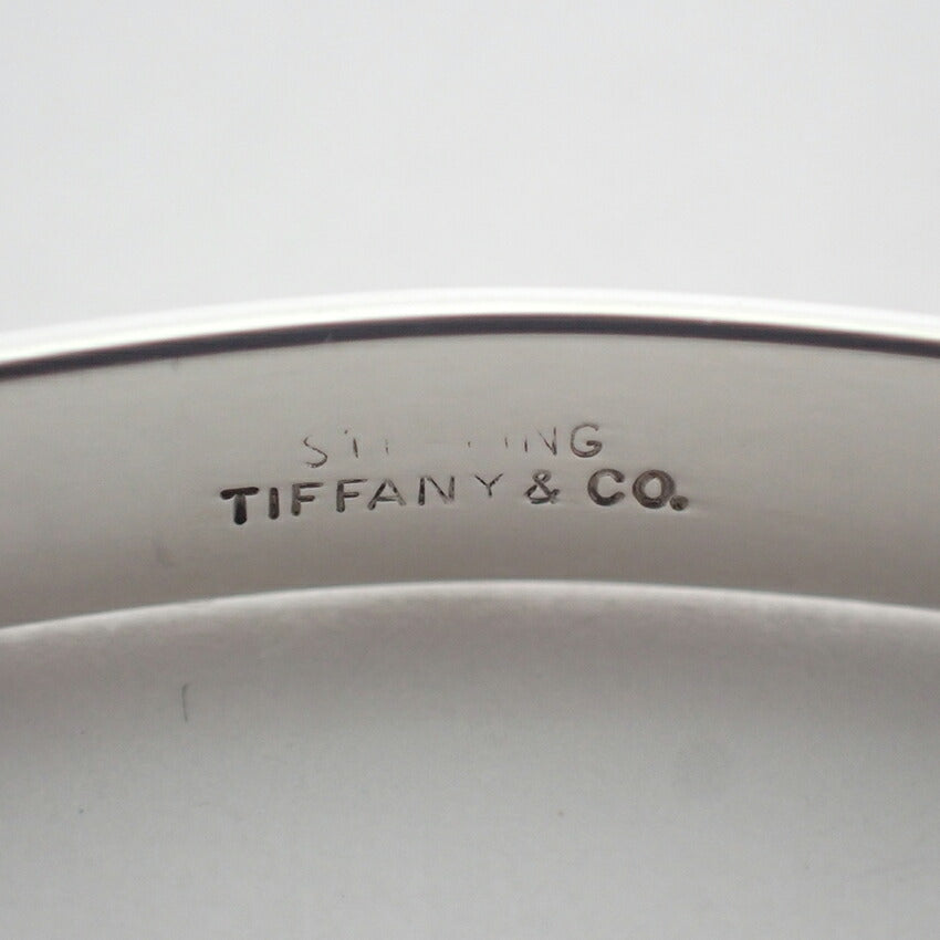 【中古】TIFFANY/ティファニー ナイフエッジ バングル/ブレスレット/j195-3