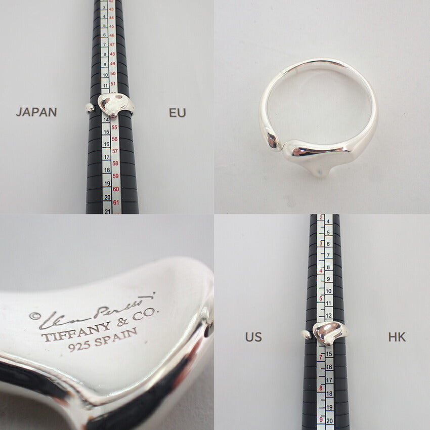 【中古】TIFFANY/ティファニー 925 フルハート リング /12号/j195-4