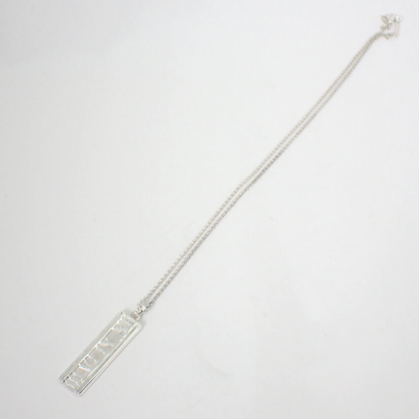 【中古】TIFFANY/ティファニー 925 アトラス バー ペンダント/ネックレス/j195-5