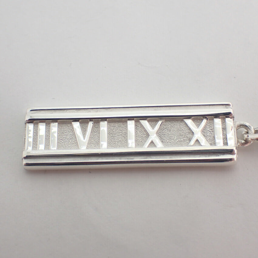 【中古】TIFFANY/ティファニー 925 アトラス バー ペンダント/ネックレス/j195-5