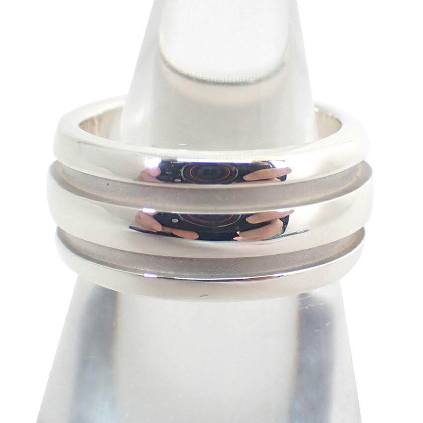【中古】TIFFANY/ティファニー 925 ダブルライン リング /10号/j195-7