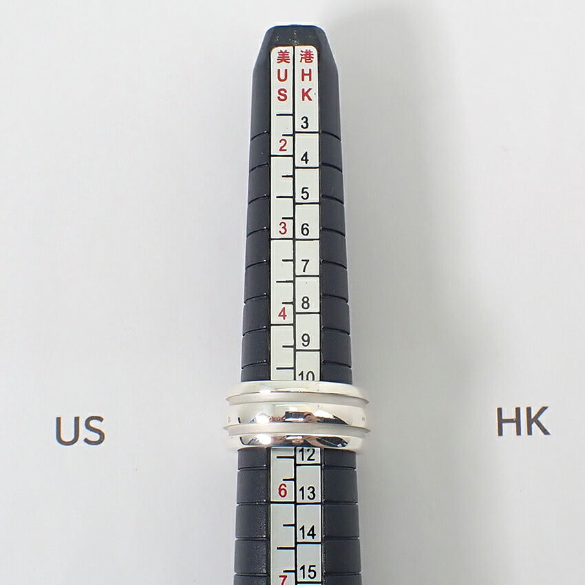 【中古】TIFFANY/ティファニー 925 ダブルライン リング /10号/j195-7