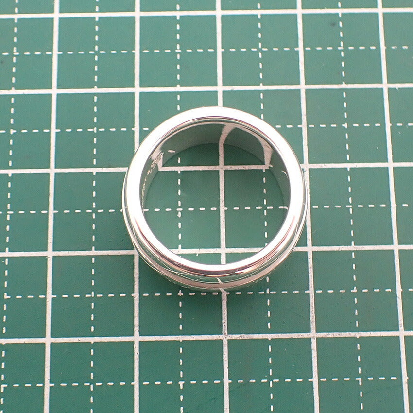【中古】TIFFANY/ティファニー 925 ダブルライン リング /10号/j195-7
