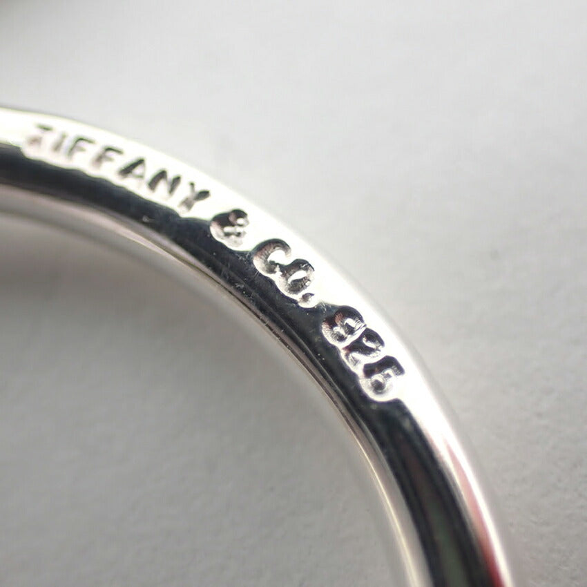 【中古】TIFFANY/ティファニー 925 リターントゥティファニーラウンドタグ キーリング/j196-10