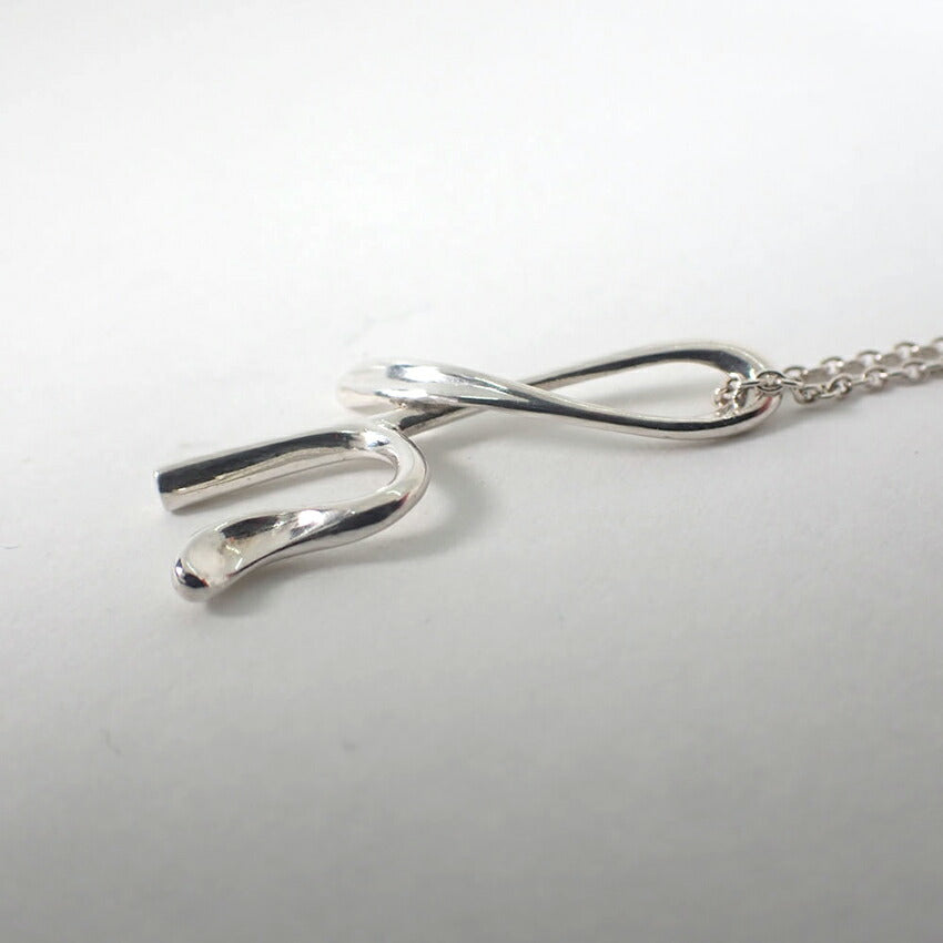 【中古】TIFFANY/ティファニー 925 イニシャルh/ ペンダント/ネックレス/j196-2