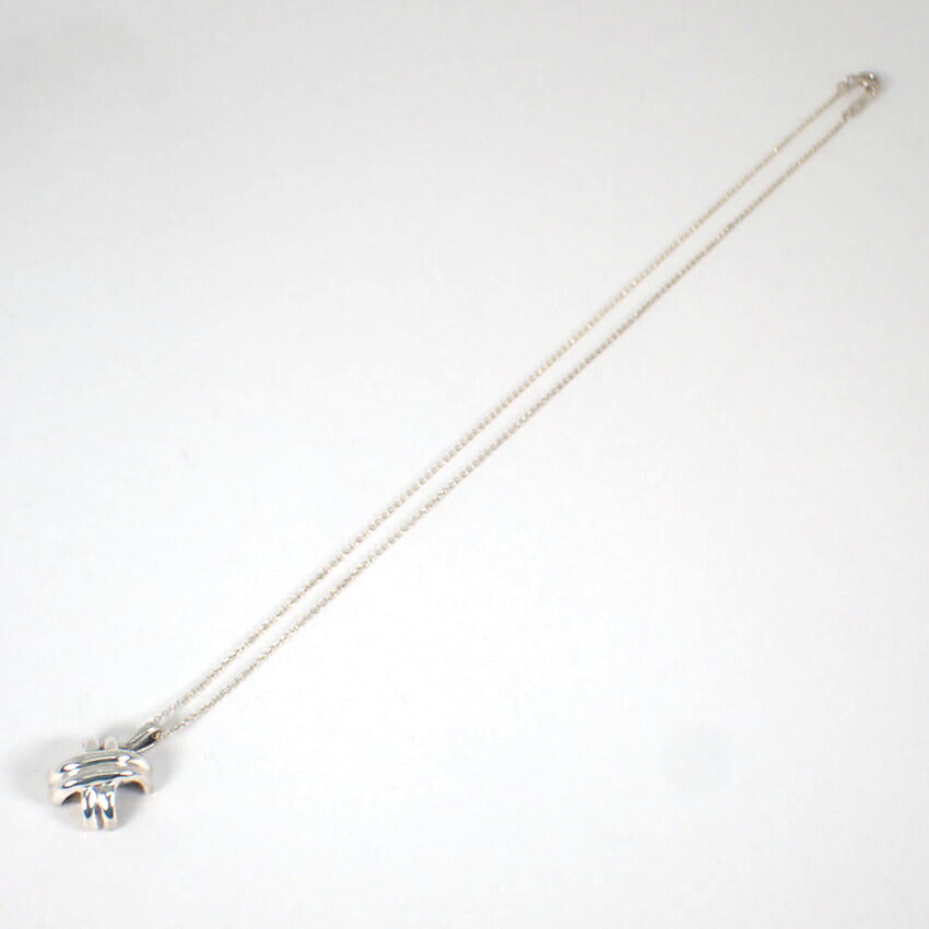 【中古】TIFFANY/ティファニー 925 シグネチャー クロス ペンダント/ネックレス/j196-3