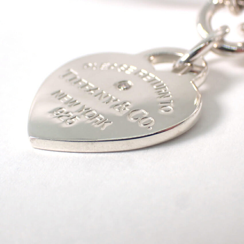 【中古】TIFFANY/ティファニー 925 リターントゥティファニー ハートタ グイヤ ブレスレット/j196-7
